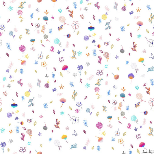 Deep Ocean Blooms (Light) — Digital Download