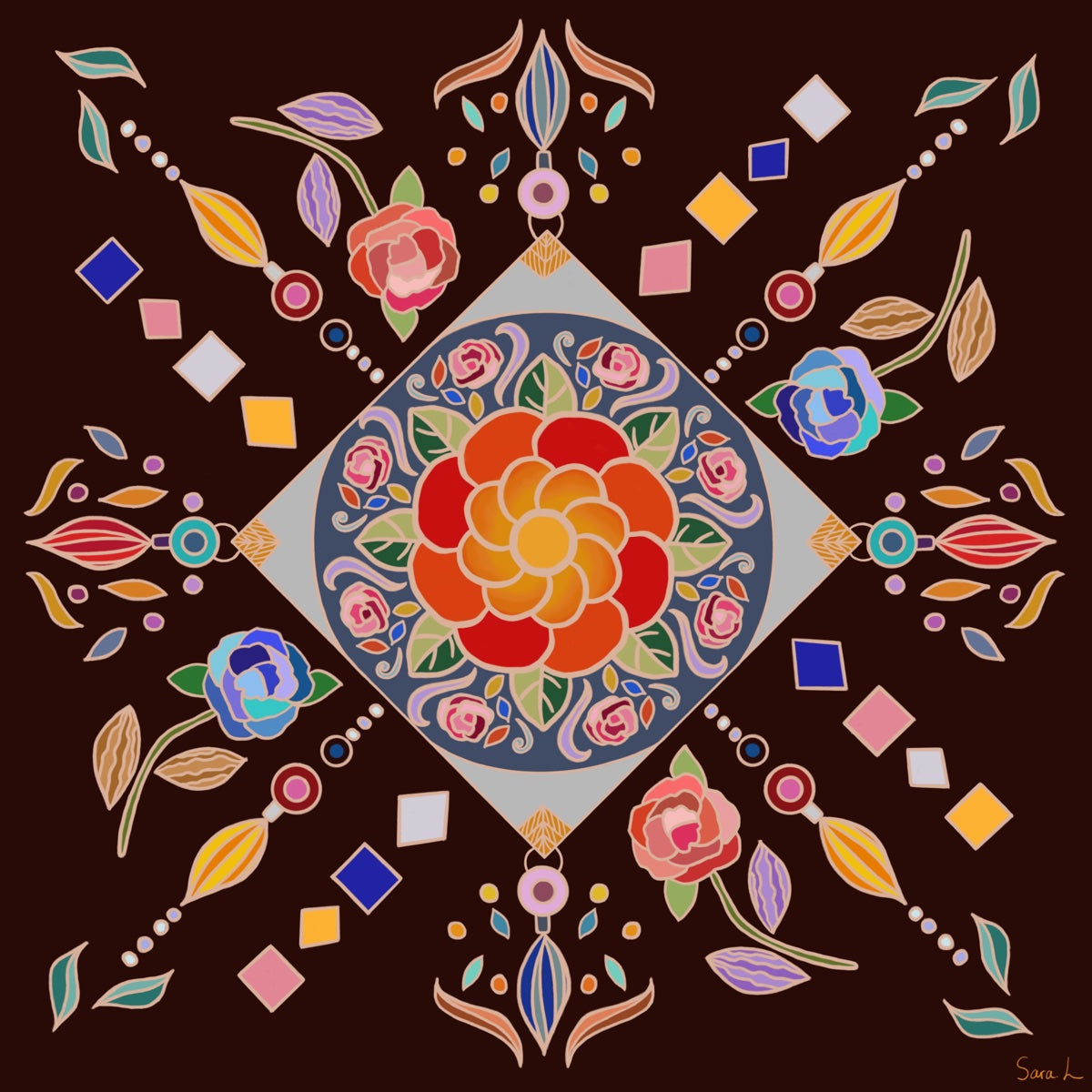 Mandarin Bloom — Digital Download