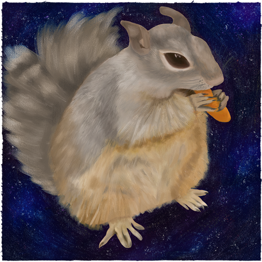 The Zion Squirrel — Fine Art Print